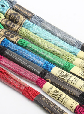 R金属线彩色单支绣花线十字绣