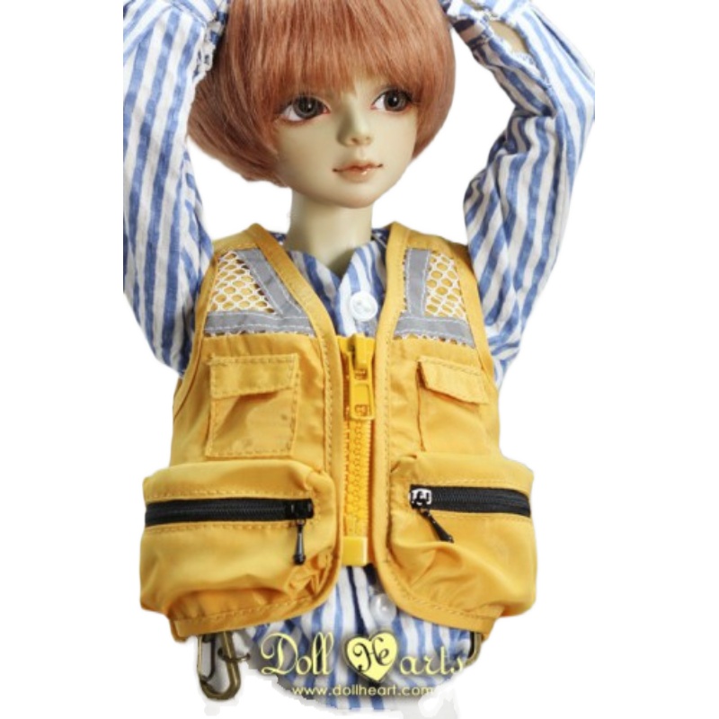 【DH/4分】Yellow Vest 四分娃衣bjd DollHearts 娃之心 限量版 - 图3