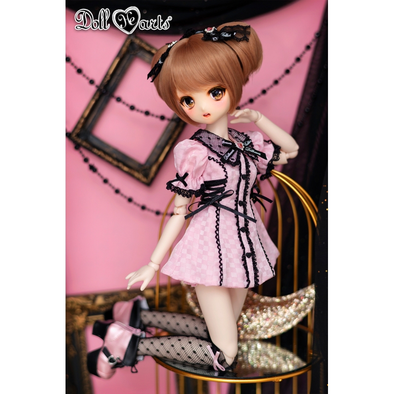 【DH/3分/4分】【现货】黑粉地雷系套装 四分娃衣bjd DollHearts - 图3