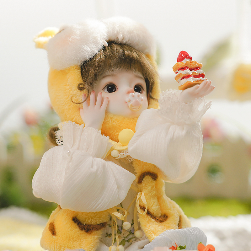 bjd-cd六分1/6小老虎嗷嗷Wooho（素头）（素头不单售，仅供展示） - 图1