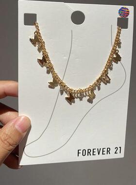 FOREVER21女欧美正品包邮脚链