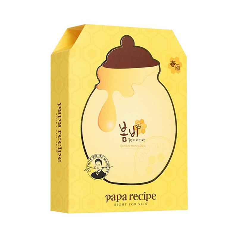 韩国papa recipe春雨黄蜂蜜面膜25g×10片补水保湿舒缓泛红敏感肌 - 图3