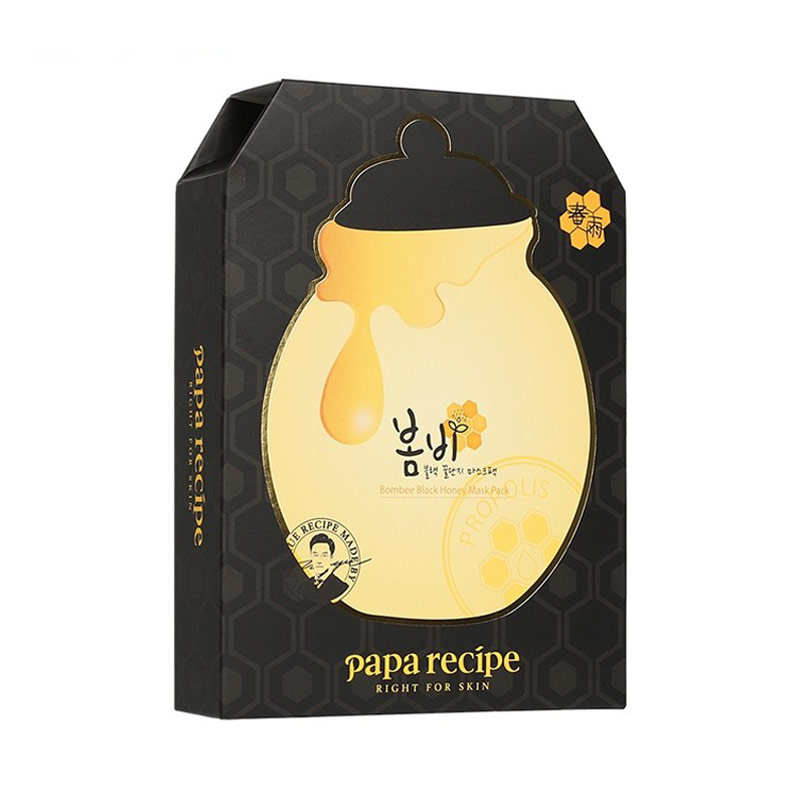 【贸易版】韩国papa recipe春雨黑蜂蜜面膜25g×10片 - 图3