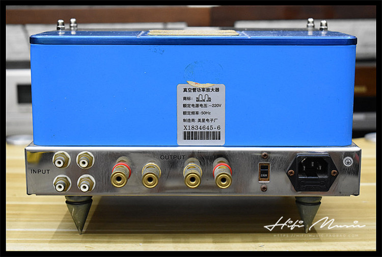 二手国货精品 MINGDA/铭达  MC84-A HIFI发烧EL84电子管功放 胆机 - 图3