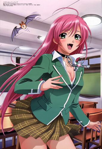 ideamanga】cosplay衣服装吸血鬼与十字架Moka Akashiya赤夜萌香 - 图2