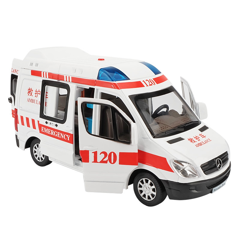 toy ambulance with doors that open