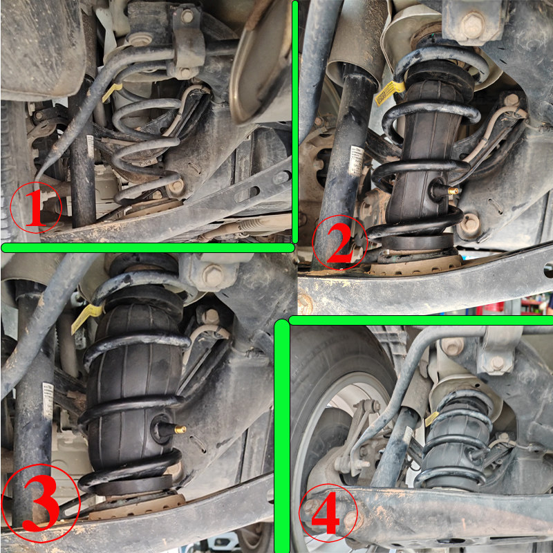 适配汽车空气弹簧减震器提升底盘气囊轿车SUV越野车无损安装降噪,淘宝优惠券,粉丝福利购,淘宝优惠卷