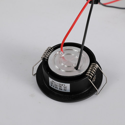 LED牛眼灯迷你小射灯1W 3W  酒柜展柜橱柜聚光天花射灯开孔4.5cm - 图1