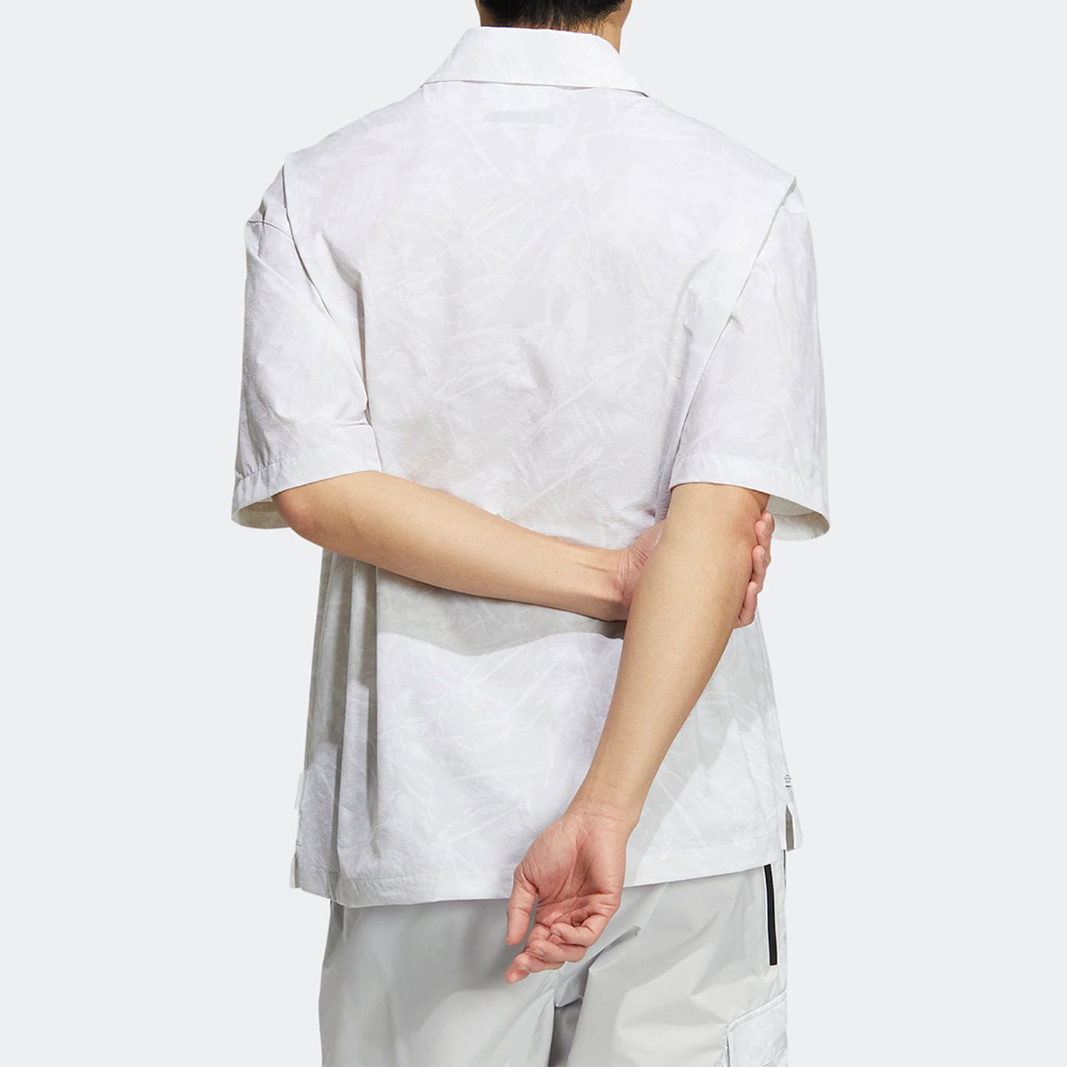 Adidas/阿迪达斯正品三叶草IM SHIRT男子运动透气短袖衬衫 HS9472 - 图0