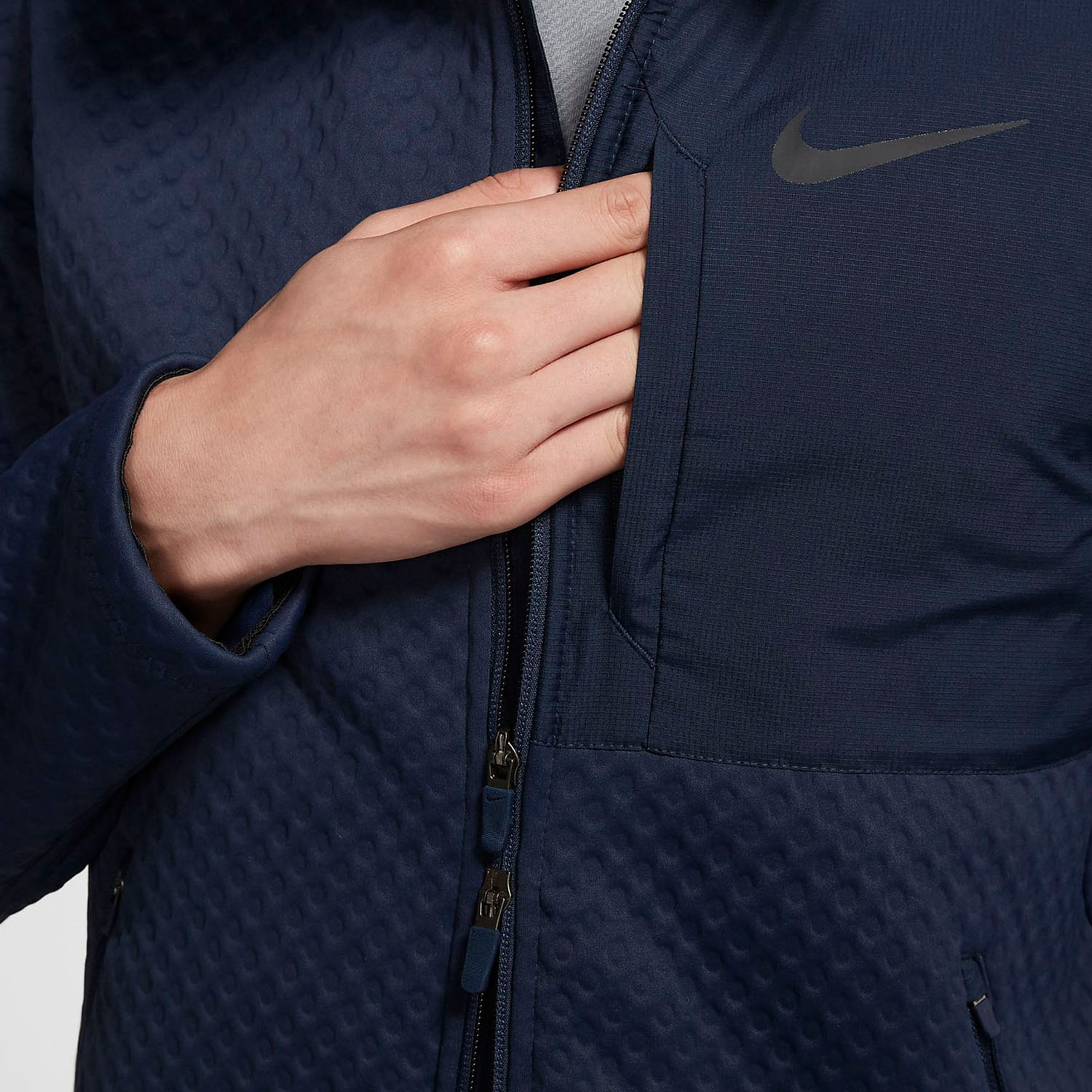 Nike/耐克正品春季休闲防风新款男子拉链开襟连帽训练夹克 BV3999 - 图2