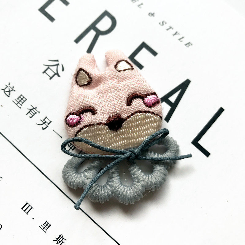 韩国胸针卡通布艺宝宝外套公主徽章 元元手工饰品胸针