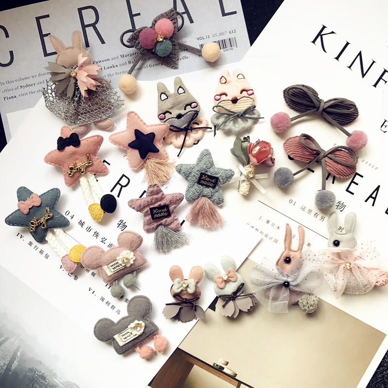 韩国胸针卡通布艺宝宝外套公主徽章 元元手工饰品胸针