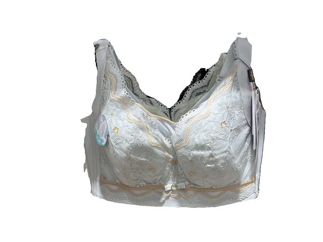 Yuanrou full cup CD through cup ultra-thin slim bra