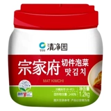 清净园韩国切件泡菜辣白菜宗家府切件泡菜东北韩式辣白菜1.2kg/罐