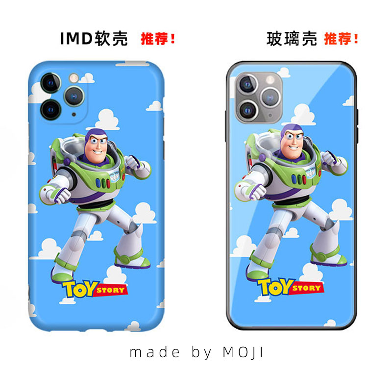 巴斯光年Buzzy玩具总动员手机壳适用iPhone14plus/Xr苹果11华为mate30vivoppo太空战士反斗奇兵 imd软壳-图0