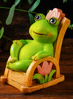 创意卡通兔子座椅桌面小摆件