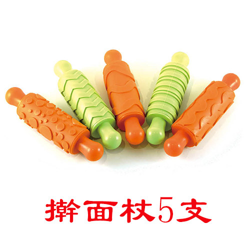 手指印章24支 手掌印章擀面杖橡皮泥造型工具 儿童手工手指画DIY,淘宝优惠券,粉丝福利购,淘宝优惠卷