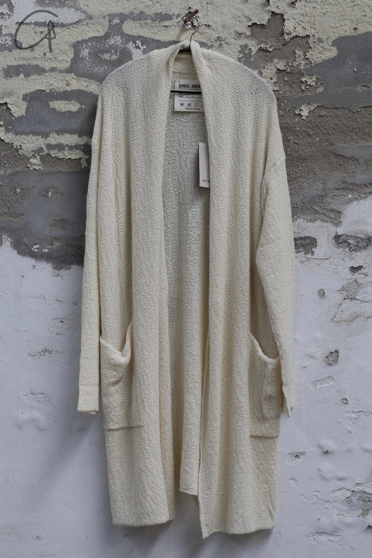 Daniel Andresen  羊绒长开衫 比利时 手作 - 图3