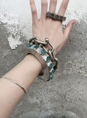 哑光手镯PARTSOFFOUR纯银