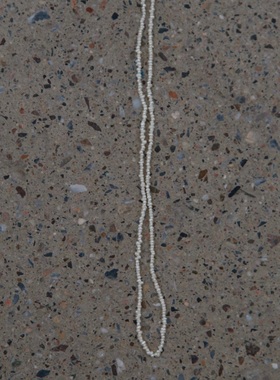 Antomoon 带有古董珠子和不锈钢的项链