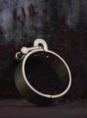 锁扣螺栓黄铜镀银魅力系列