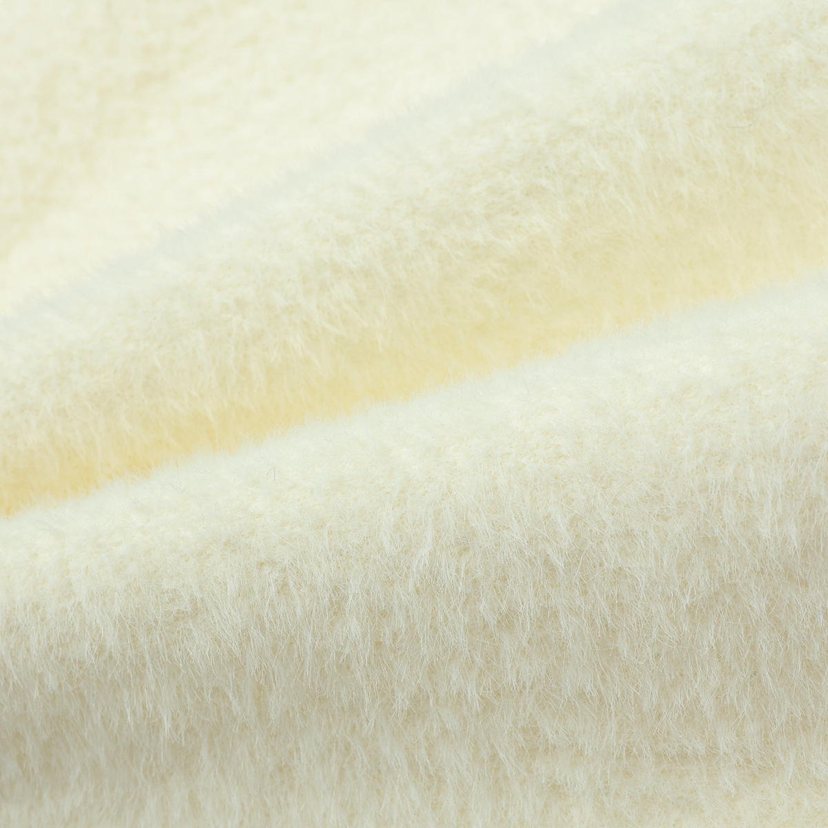 MIXMAX休闲百搭钉珠装饰毛针织衫女2025春季新款气质时尚减龄显瘦 - 图1