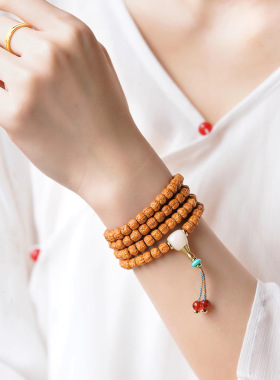 天然小金刚菩提手串男女盘玩文玩菩提子念珠手链女送男友节日礼物