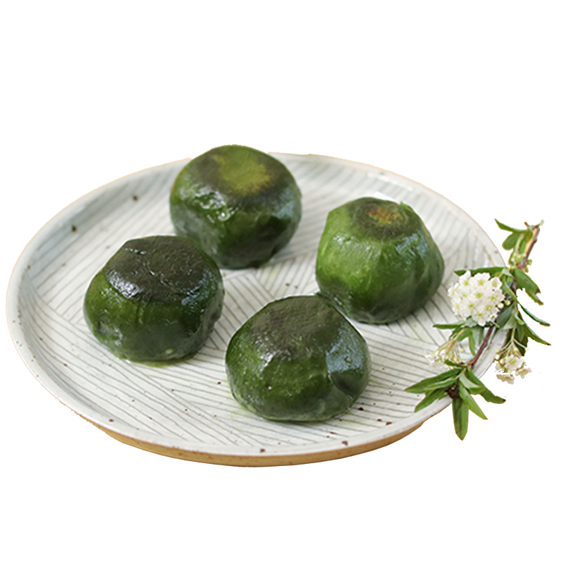 池见 艾草豆沙青团红豆糯米团传统糕点非即食网红零食,淘宝优惠券,粉丝福利购,淘宝优惠卷