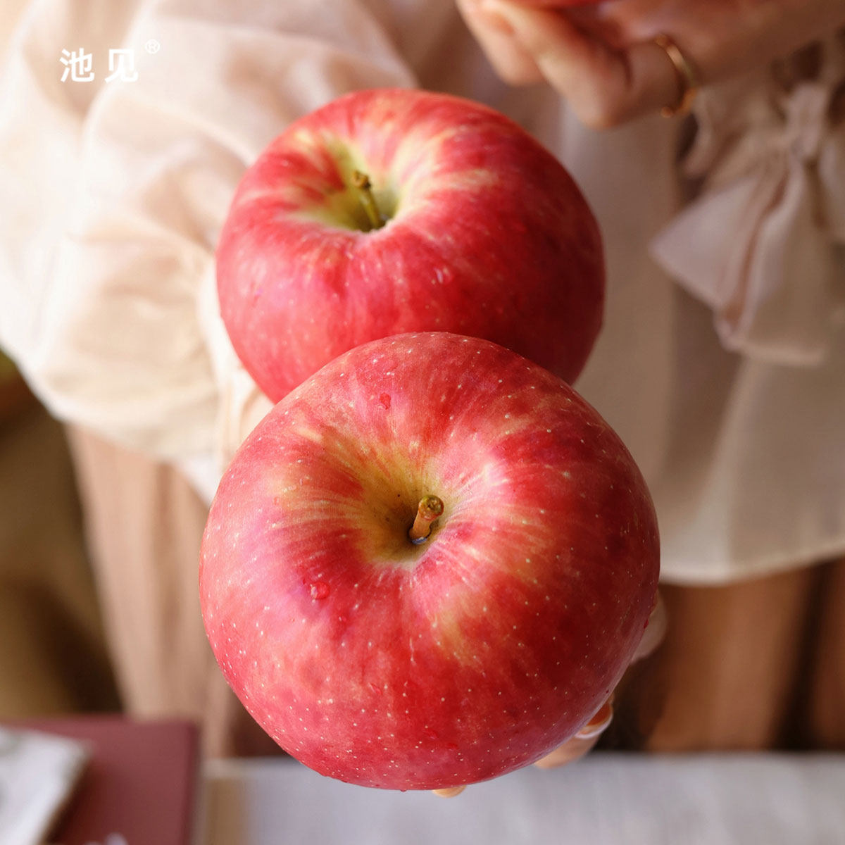 池见2025年新鲜红奈脆苹果秦脆升级版水果脆甜多汁红苹果孕妇儿童,淘宝优惠券,粉丝福利购,淘宝优惠卷