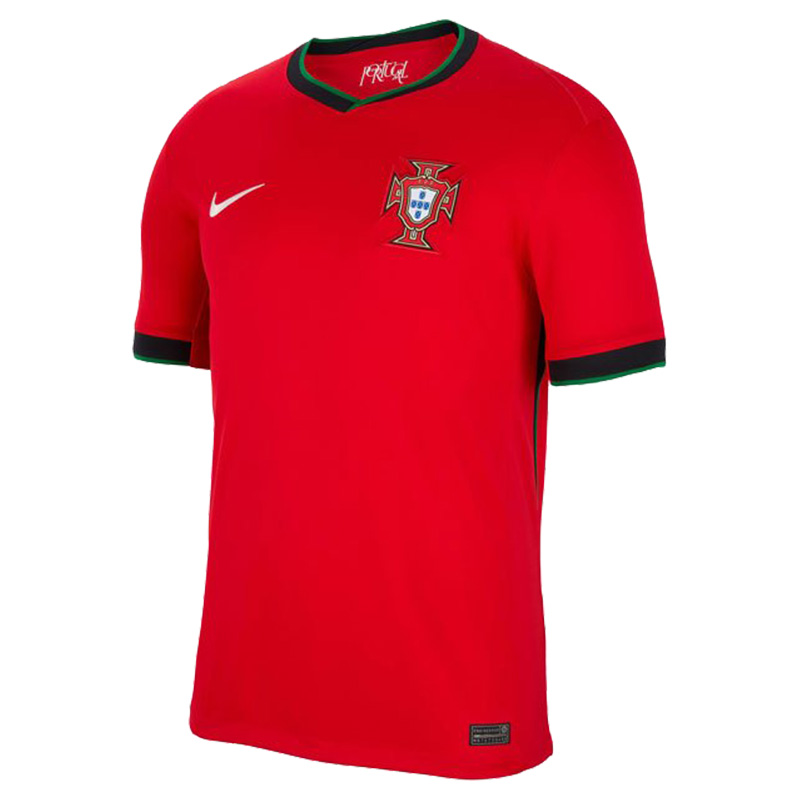 SFS耐克Nike 2024欧洲杯葡萄牙主场球迷版球衣 C罗 FJ4275-657 - 图3