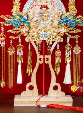 天作之合蚕丝扇面结婚礼品