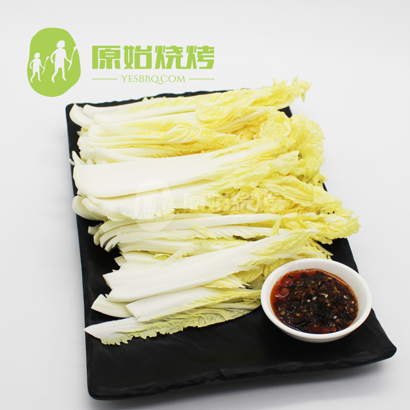 原始烧烤锡盘蔬菜类烧烤食材金针菇土豆蒜苗香菇娃娃菜韭菜西兰花 - 图3