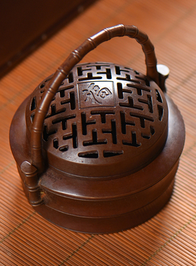 纯铜香炉家用室内仿古