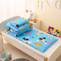 Kindergarten Quilt Three Sets Full Cotton Children Bedding baby Nap Pure Cotton Entrance Garden Bed with Core Six pieces of summer