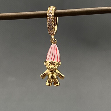 欧美外贸饰品耳环女多款颜色耳环耳钉耳饰CH巨魔山妖镀真金吊坠