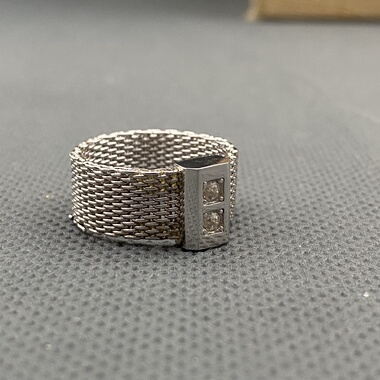 欧美外贸饰品时尚百搭戒指女多款颜色戒指指环银色戒指指环RR02