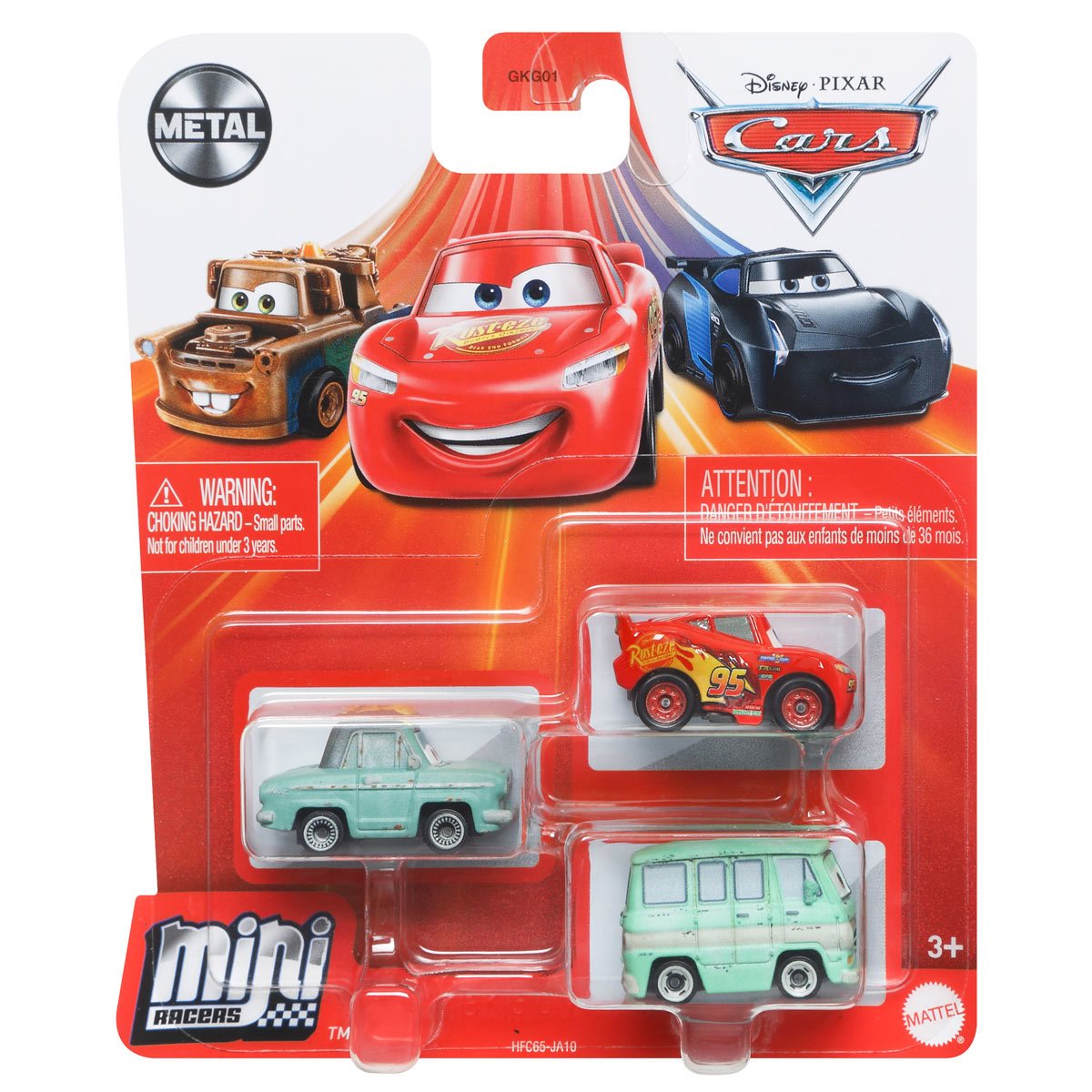 美版汽车总动员3极速挑战迷你合金车系列 Pixar Cars Mini Racers - 图1