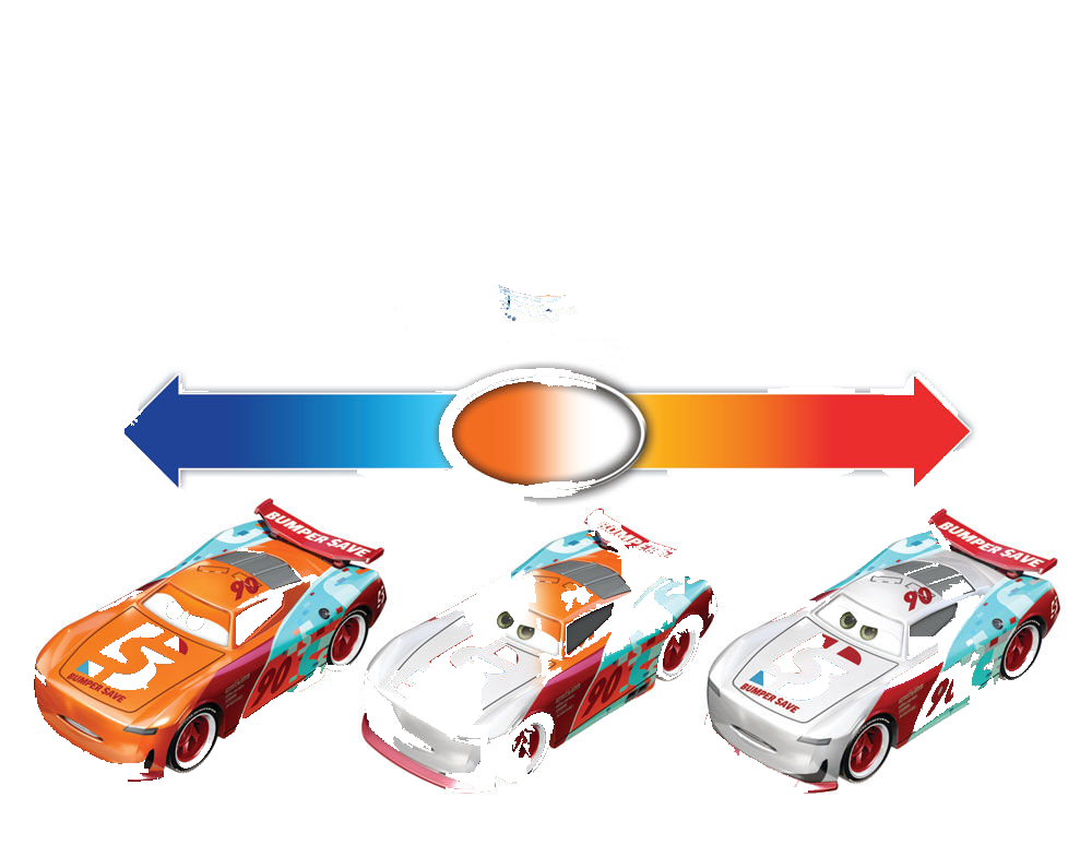 美泰 Pixar Cars Color Changers 汽车总动员 变色玩具车辆模型 - 图3