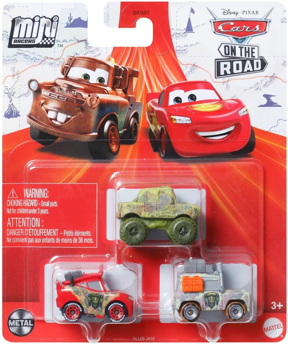 2023 美版汽车总动员迷你合金车系列 Pixar Cars Mini Racers