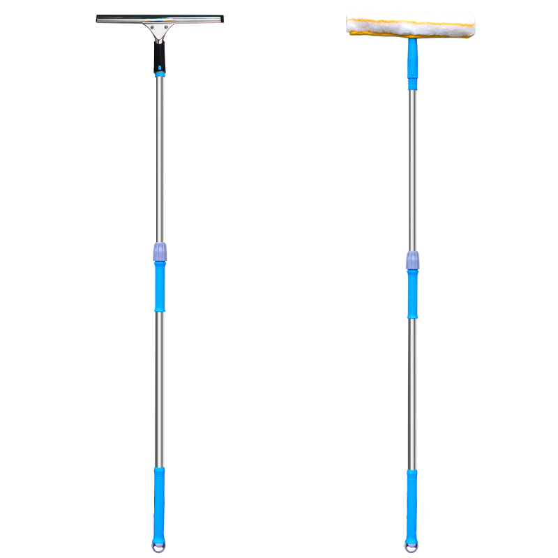 玻璃刮家用门头高层窗户擦窗器伸缩加长杆刮水器保洁清洁工具刷子 - 图3