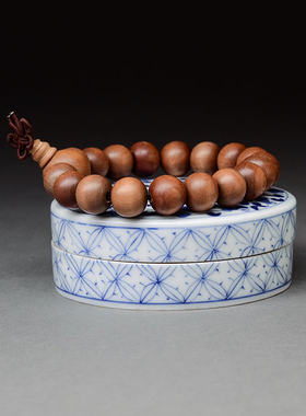 佛珠印度老山檀香高油高密