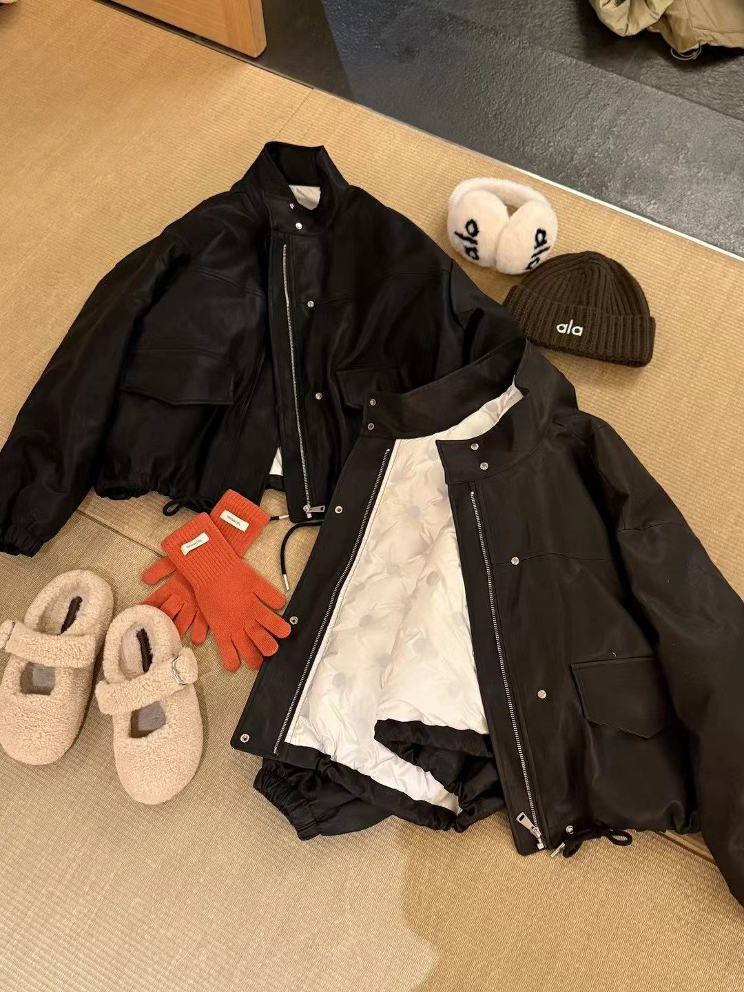 25165冬季新款韩版休闲宽松大版内胆羽绒保暖皮衣外套显瘦上衣女,淘宝优惠券,粉丝福利购,淘宝优惠卷