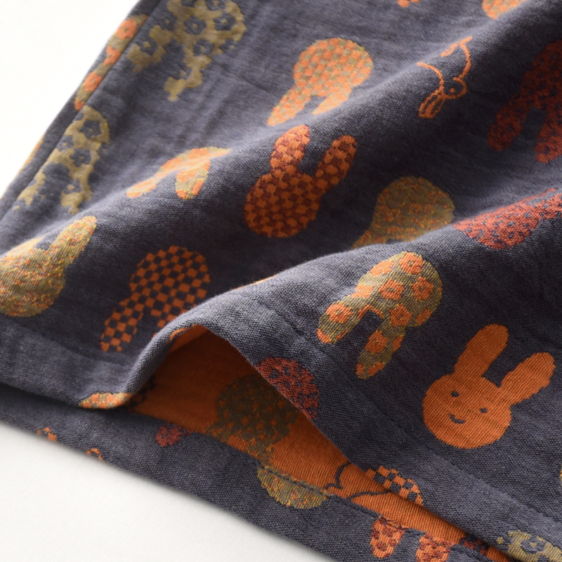 大码小兔情侣睡衣春秋季提花纯棉纱布薄款长袖开衫男女家居服套装,淘宝优惠券,粉丝福利购,淘宝优惠卷