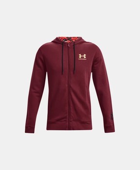 Under Armour Men's CNY Rival New Year Series Fleece Full-Zip Hooded Top 1366424