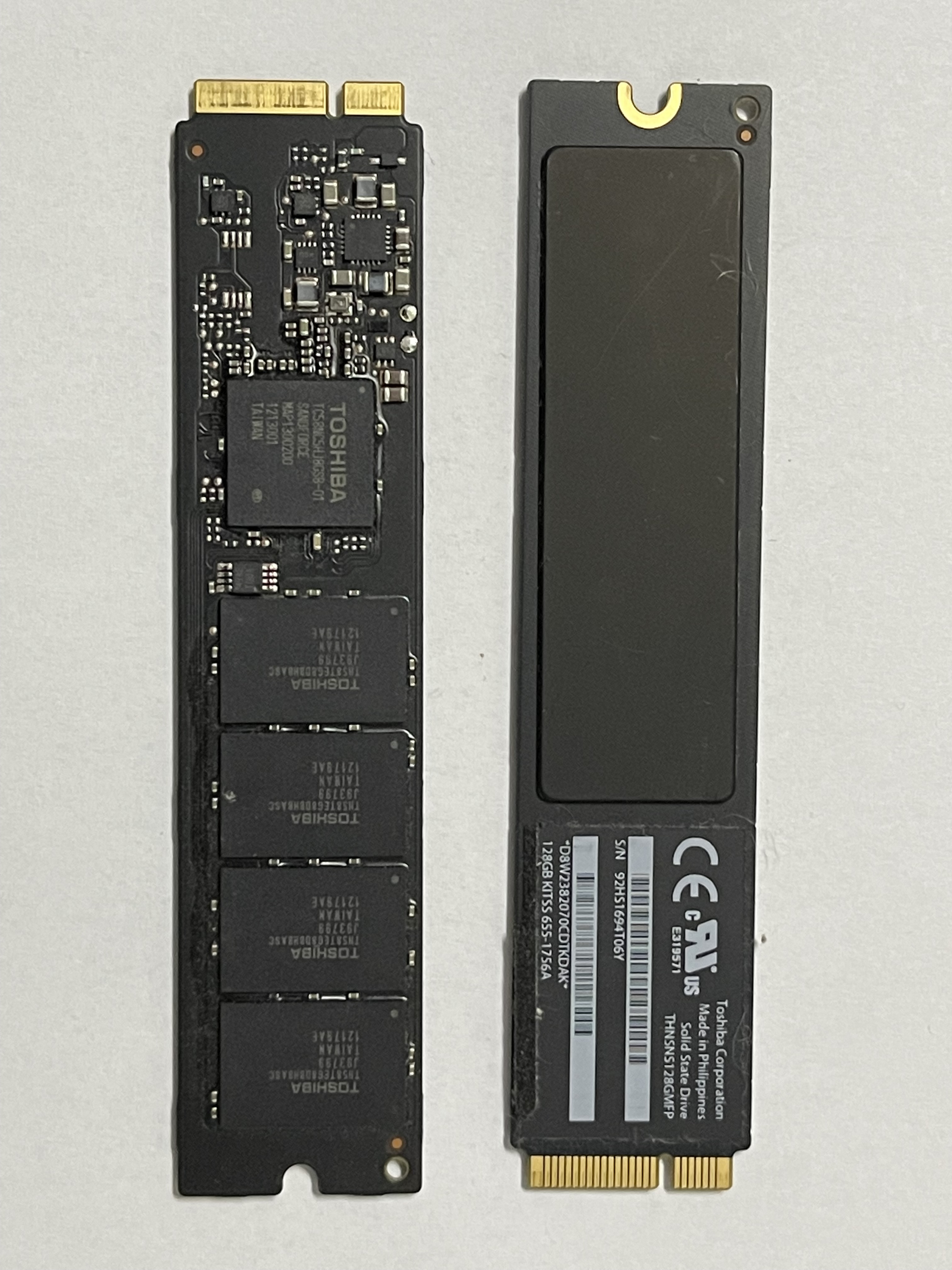 苹果原装电脑固态硬盘 A1369 A1370 A1465 A1466 A1398 A1502 SSD - 图1