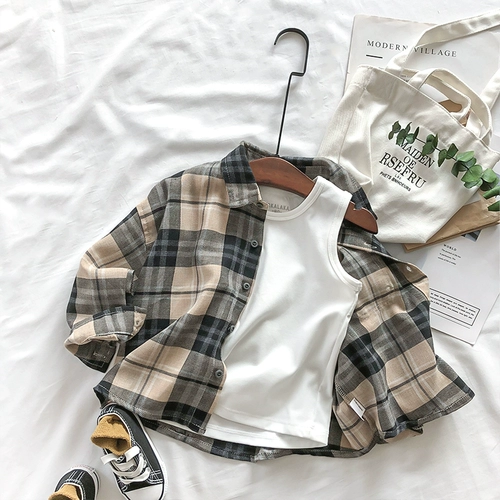 Детская летняя майка подходит для мужчин и женщин, эластичный цветной жилет без рукавов, тонкая хлопковая пижама, детская одежда