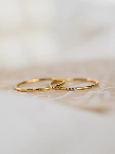 Брендовое обручальное кольцо на день Святого Валентина, не выцветает, простой и элегантный дизайн, легкий роскошный стиль, изысканный стиль