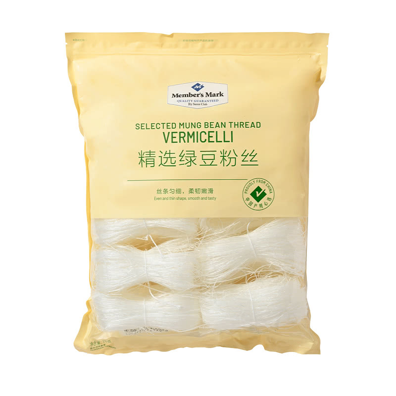 山姆代购 MM精选绿豆粉丝1kg 火锅食材 土特产干货粉丝条丝条食品 - 图3