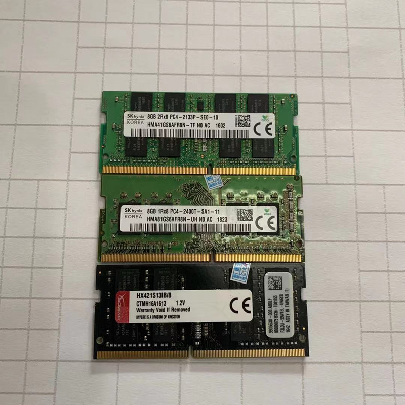 二手笔记本内存条 四代DDR4 4G 8G 16G 2133 2400 2666全兼容正品 - 图0