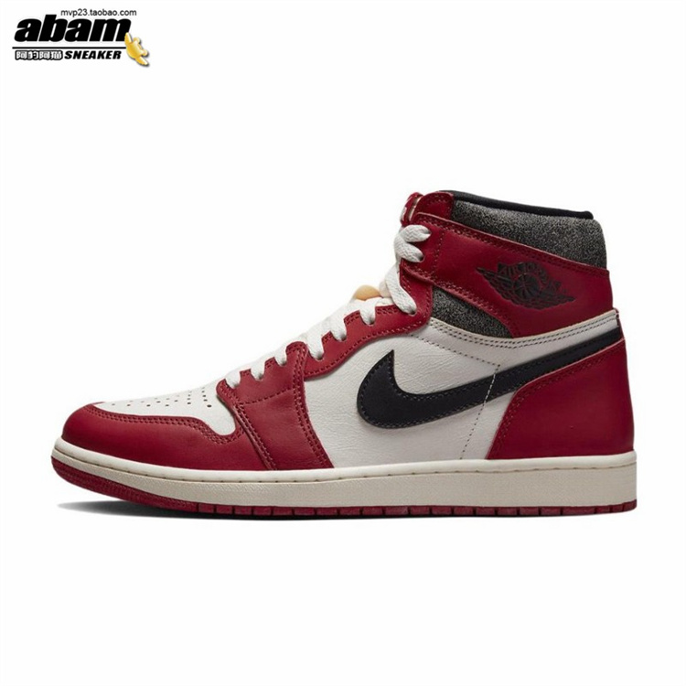 酷动城 Air Jordan1 Retro AJ1 白红芝加哥 复古篮球鞋DZ5485-612 - 图3